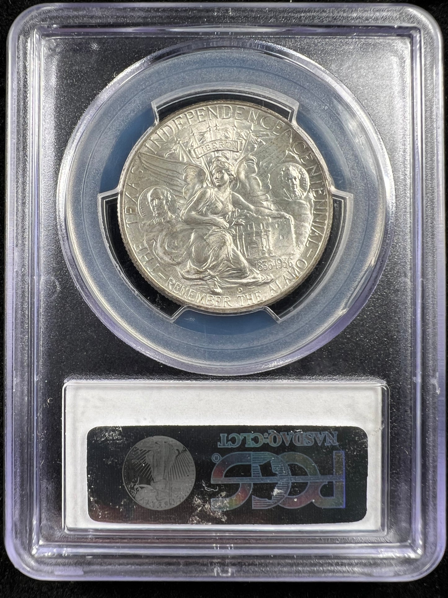 1936-D 50c Texas Commemorative Half Dollar, PCGS MS67 CAC