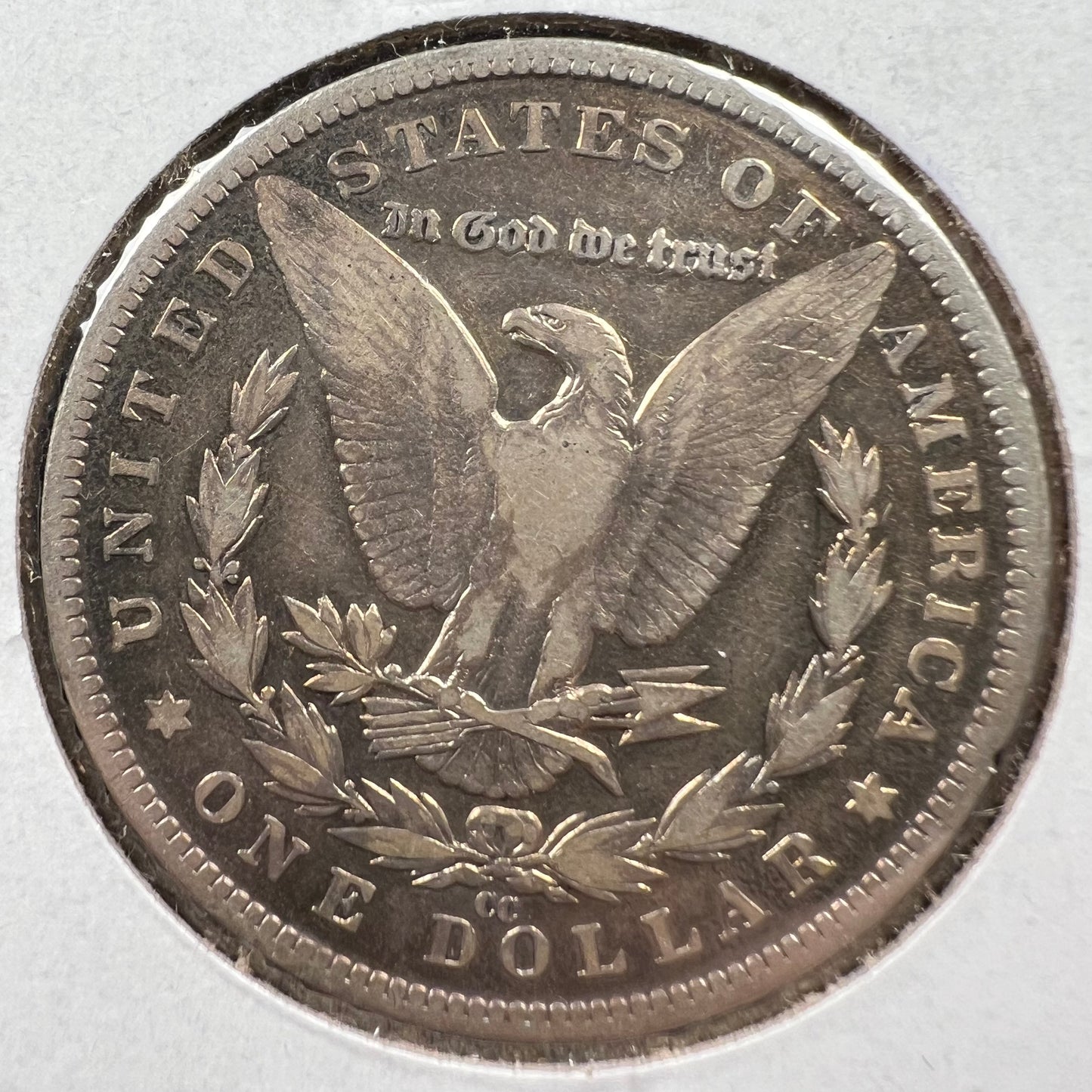 1883-CC $1 Morgan Dollar VF details (raw)